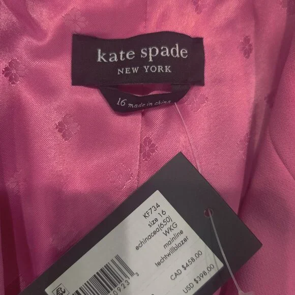 Kate Spade Blazer size 16 New